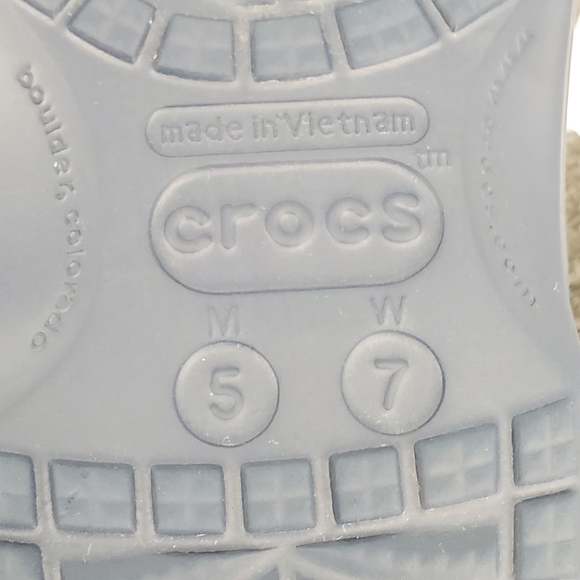 Crocs Baya Lined Clog Navy Men 5 Women 7 Shoes Blue - Picture 7 of 16